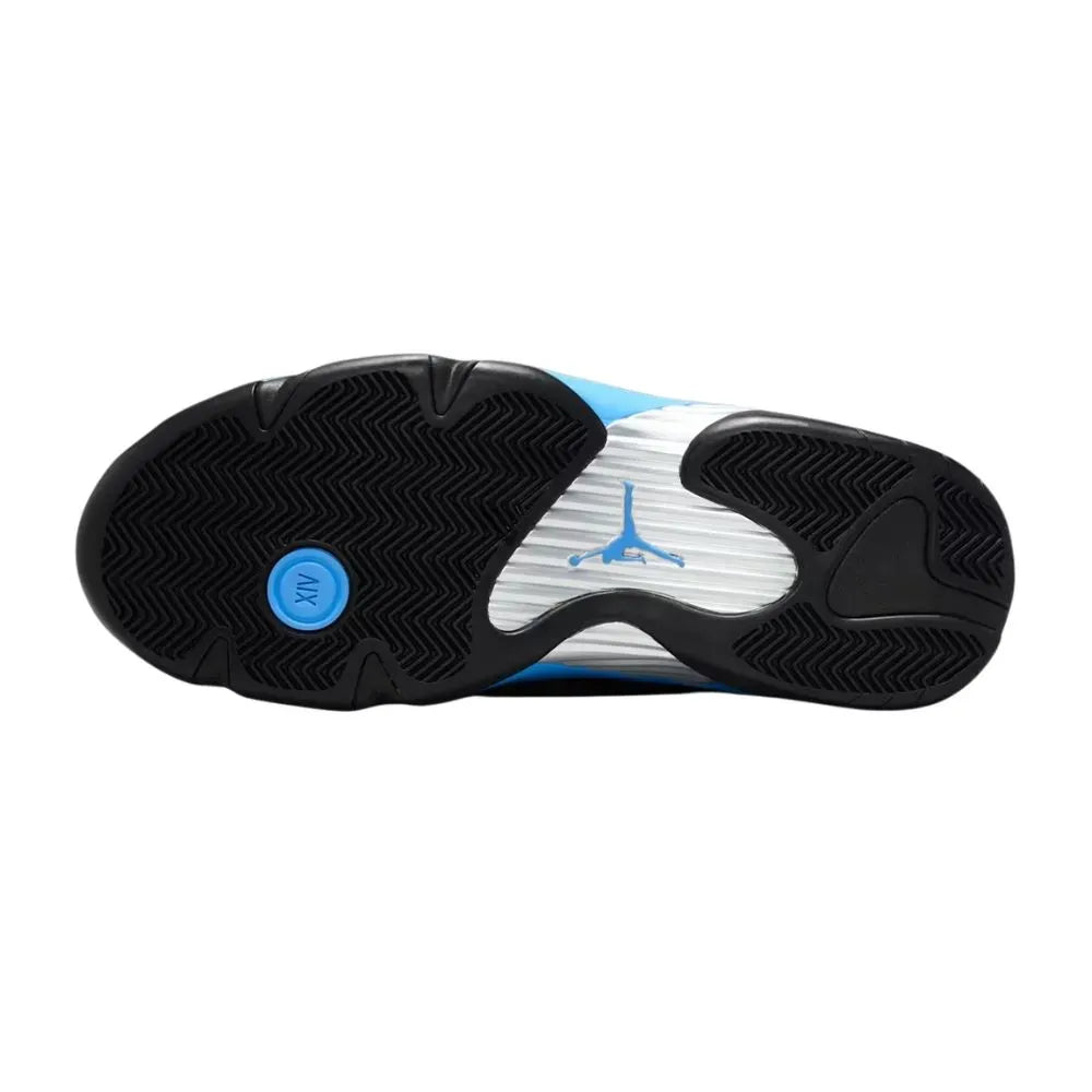 Air J 14 RETRO Black and blue colourway
