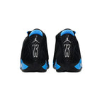 Air J 14 RETRO Black and blue colourway