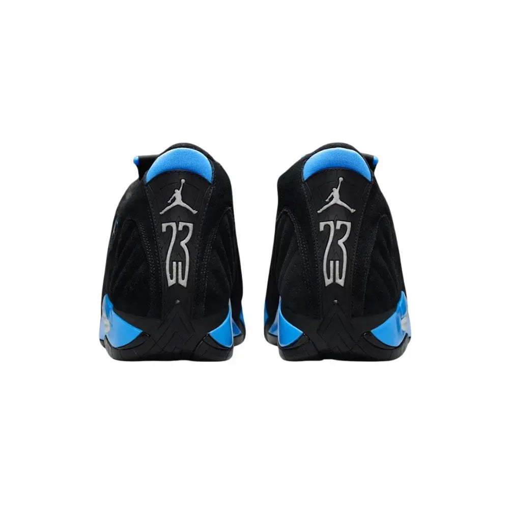 Air J 14 RETRO Black and blue colourway