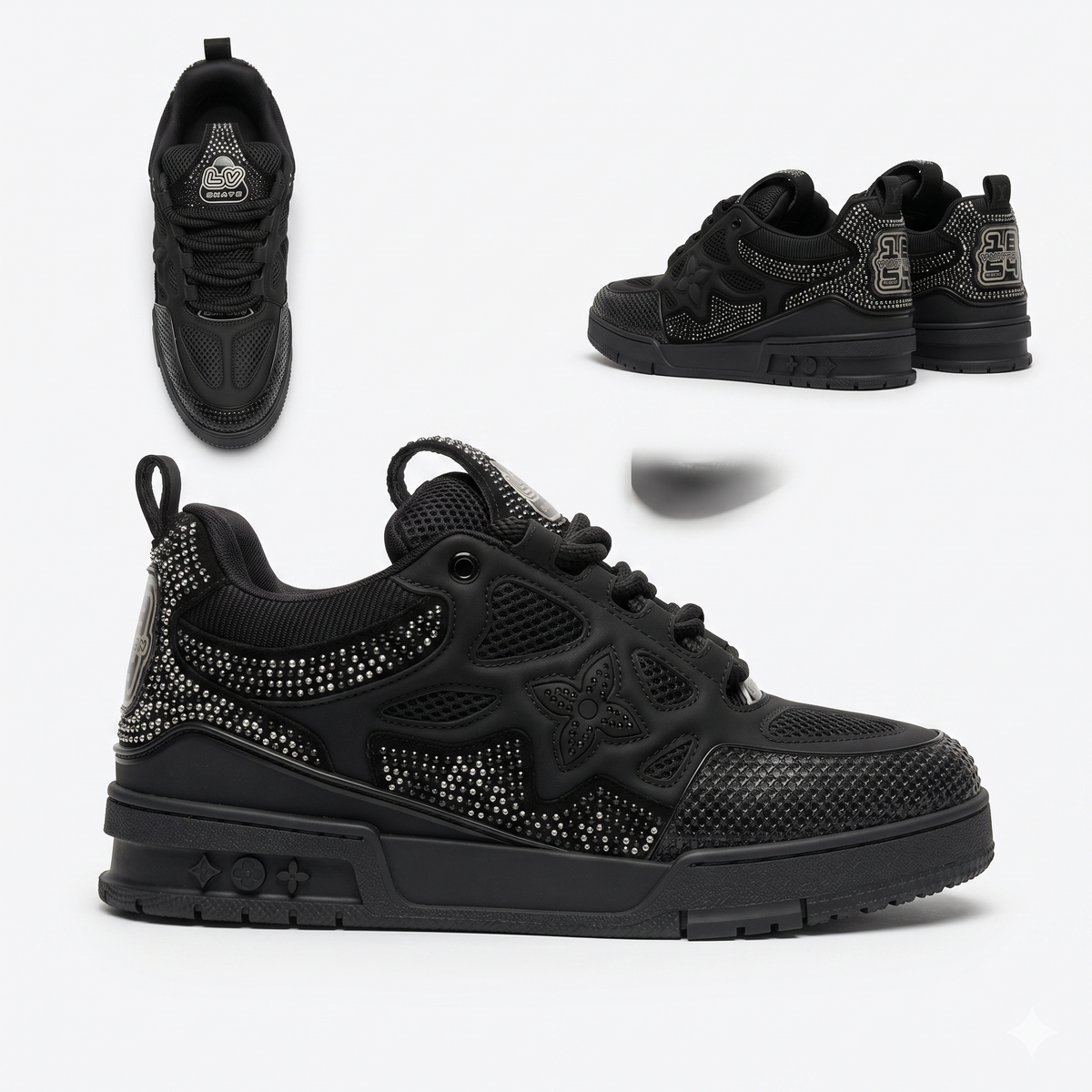 1854 Trainer Sneakers Black